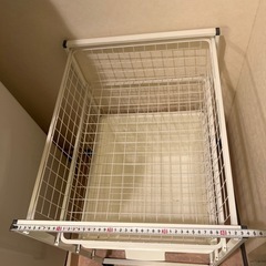 IKEA 収納ラック　ランドリーラック　玩具箱の画像