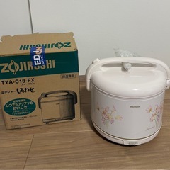 象印 電子保温ジャー しあわせ 1升用 スイートピー TYA-C18-FXの画像