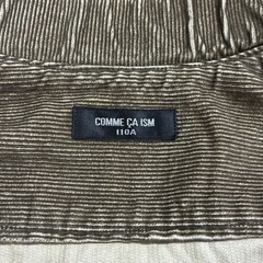 COMME CA ISM コーデュロイ ジャケット110cm・パンツ100cmの画像