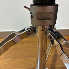 🥁Pearl ドラムスローン／安定感抜群・ダブルレッグ仕様／高さ調整スムーズ✨の画像