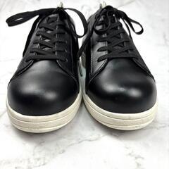 【美品】TOP DRY アサヒ レザー スニーカー ゴアテックス 22.5 黒の画像