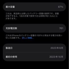 iPhone15Pro ホワイトチタニウム本体の画像