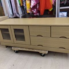 2020年展示引き上げ品　ニトリ　TVボード　テレビ台　キャビネット　カラーボックス　棚　ラック　家電ラック　ブルーレイ　レコーダー　液晶テレビの画像