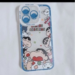 クレヨンしんちゃん スマホケース iPhone iPhone14pro カメラ保護 カバー　スマホカバーの画像