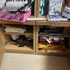 無垢材本棚、2点セット180高さ×32幅×40奥行き2点ですの画像