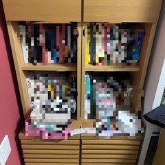無垢材本棚、2点セット180高さ×32幅×40奥行き2点ですの画像
