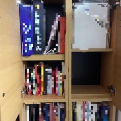 無垢材本棚、2点セット180高さ×32幅×40奥行き2点ですの画像