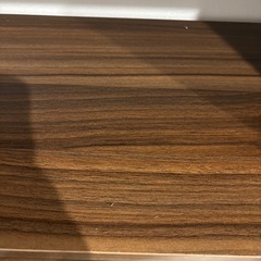 ポール　ラック　木目調　ダークブラウン　おしゃれ収納の画像