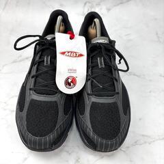 【新品】MBT ブラック ダイエット スニーカー 37 23 厚底 メッシュの画像