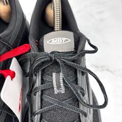 【新品】MBT ブラック ダイエット スニーカー 37 23 厚底 メッシュの画像