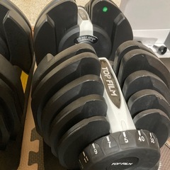 可変式ダンベルダイアル式2個セットの画像