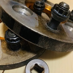 KICSワイドトレッドスペーサー　4穴、PCD100、P1.25／15mmの画像