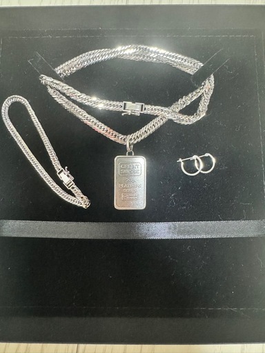 プラチナ 喜平 ネックレス、ブレスレット、トップ、ピアス pt999.5、pt950、pt900、pt850