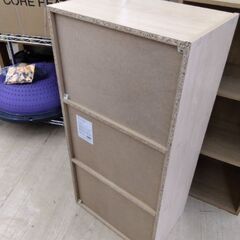 極上美品　高級　カラーボックス　本棚　3段の画像