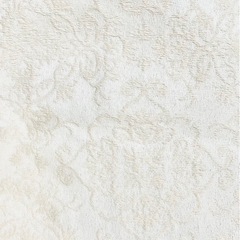 ニトリ カーテン ダマスク柄 アイボリー ホワイトの画像