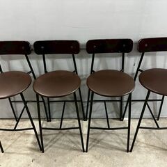 Proceed プロシード カウンターチェア バーチェア ハイチェア チェア 椅子 イス 4脚セット RW746の画像