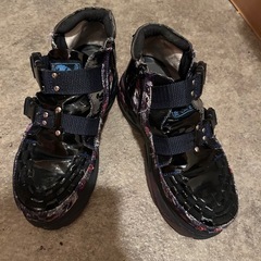 【手渡し希望】ブーツ4点セットyosuke 厚底ブーツ　スニーカーの画像