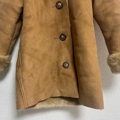 GAP キッズ 女の子 ギャップキッズ ムートンファーコート XS 4歳　美品の画像