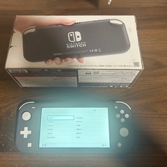 Nintendo Switch Lite グレー 本体の画像