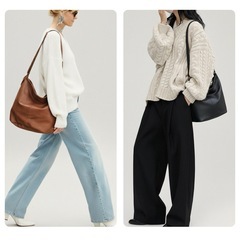 新品未使用　Parisienne ショルダーバッグ ブラウン　の画像