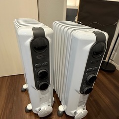 ‎𖤐 ̖́-‬美品‎𖤐 ̖́-‬デロンギ  ･オイルヒーター2台セットの画像