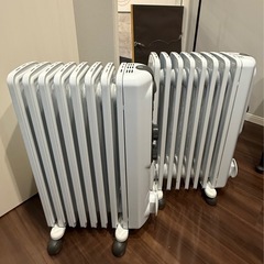 ‎𖤐 ̖́-‬美品‎𖤐 ̖́-‬デロンギ  ･オイルヒーター2台セットの画像