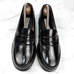 【美品】HARUTA ハルタ 24 コインローファー レザー ブラックの画像