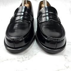 【美品】HARUTA ハルタ 24 コインローファー レザー ブラックの画像