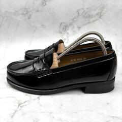 【美品】HARUTA ハルタ 24 コインローファー レザー ブラックの画像