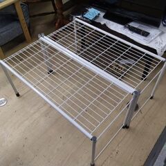 展示引き上げ品　ワンコイン　他目的　棚　ラック　家電　ラック　メタルラックの画像