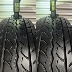 中古夏タイヤ 195/80r15 107/105LT ハイエース、キャラバンの画像
