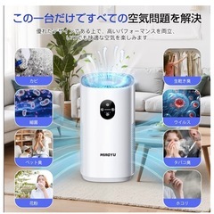 セール中【未使用品】 小型空気清浄機 20畳用の画像