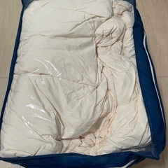 羽毛布団 シングルサイズ 日本製 400dp ホワイトダックダウンの画像