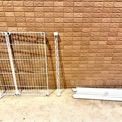 ホワイト◼️大型シェルフの画像