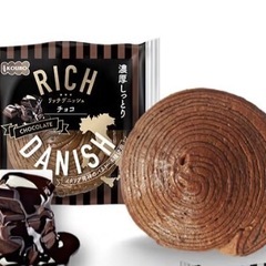 ロングライフパン　リッチデニッシュチョコの画像