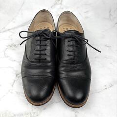 【人気】MARGARETHOWELL idea オックスフォード 革靴 23cmの画像