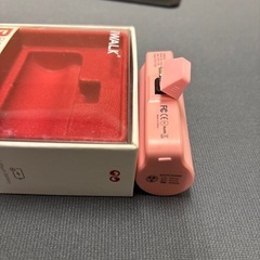 iWalk モバイルバッテリー ピンク Lightningの画像