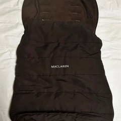 ベビーカー　マクラーレン フットマフ　ブラウンの画像