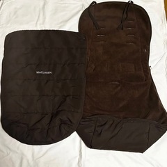 ベビーカー　マクラーレン フットマフ　ブラウンの画像