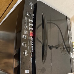 洗濯機　ハイセンス　今年買ったばかり　の画像