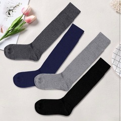 【新品】メンズ ハイソックス 4色セット ロング丈の画像