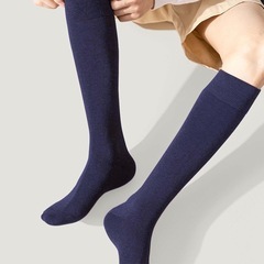 【新品】メンズ ハイソックス 4色セット ロング丈の画像