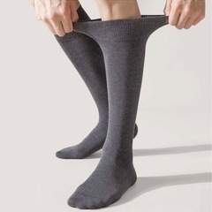 【新品】メンズ ハイソックス 4色セット ロング丈の画像