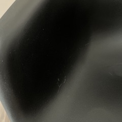 ロッキングチェア イス 椅子 ブラック デザイナーズアームチェアの画像