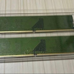 デスクトップ用メモリ Kingston DDR4 8GB×2枚 16GBの画像