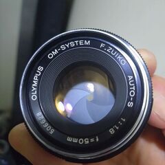 並品 Olympus OM-SYSTEM F.ZUIKO Auto-S 50mm F1.8の画像
