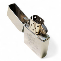 ZIPPO グアム シルバーの画像