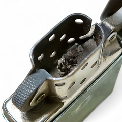 ZIPPO グアム シルバーの画像