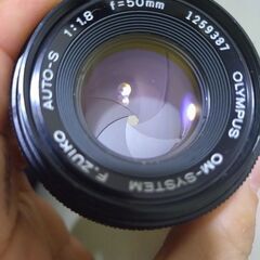 良品 Olympus OM-SYSTEM F.ZUIKO Auto-S 50mm F1.8の画像