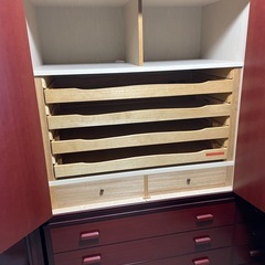 【さくらの木製タンス】しっかりした造り・美品！_002の画像